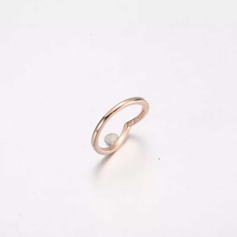 (imagen para) Anillo Medio Brillante Deseo Eterno de Pandora - 182394C01 - Ver 5