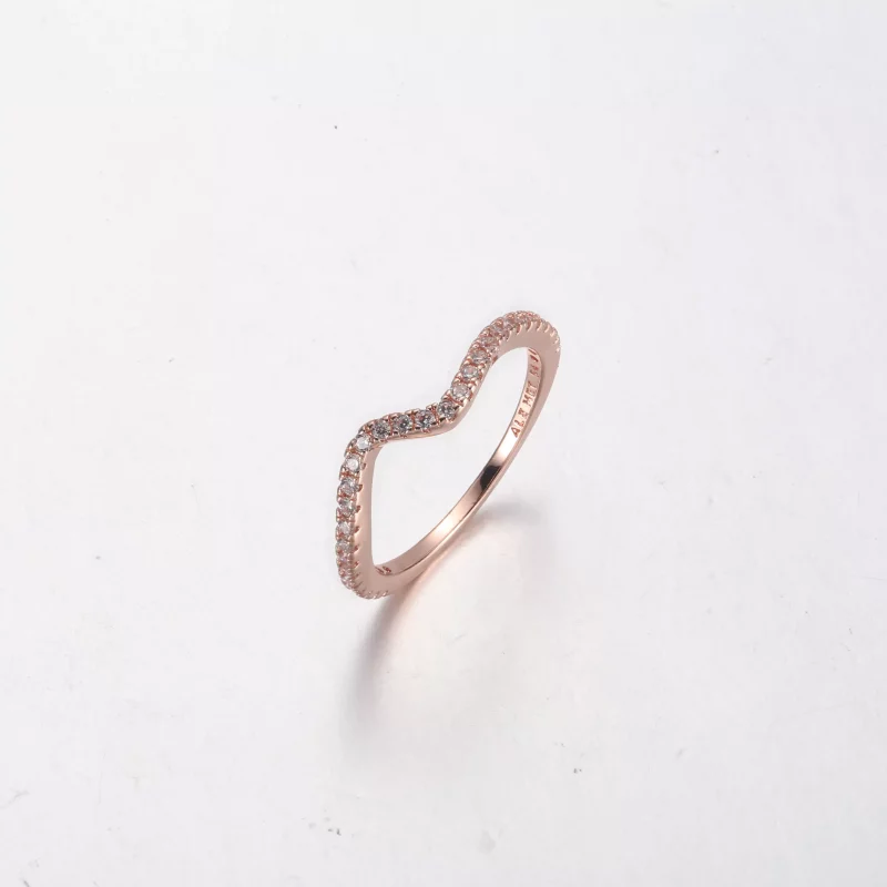 (imagen para) Anillo Ondulado Brillante PANDORA - 182539C01 - Ver 2