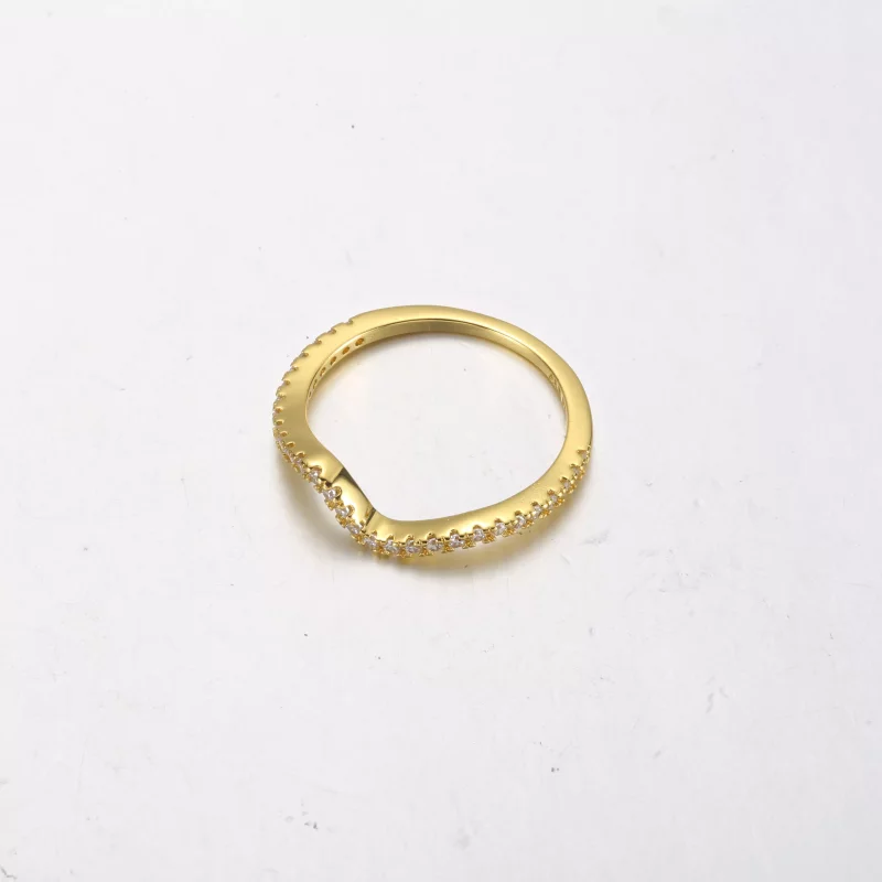 (imagen para) Anillo PANDORA Sparkling Wave - 162539C01 - Ver 3