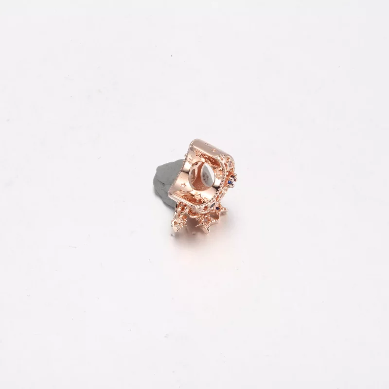 (imagen para) Charm PANDORA Estrella y Luna Creciente - 789643C01 - Ver 3