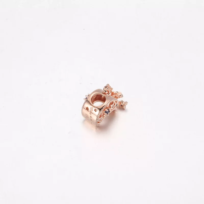 (imagen para) Charm PANDORA Estrella y Luna Creciente - 789643C01 - Ver 4