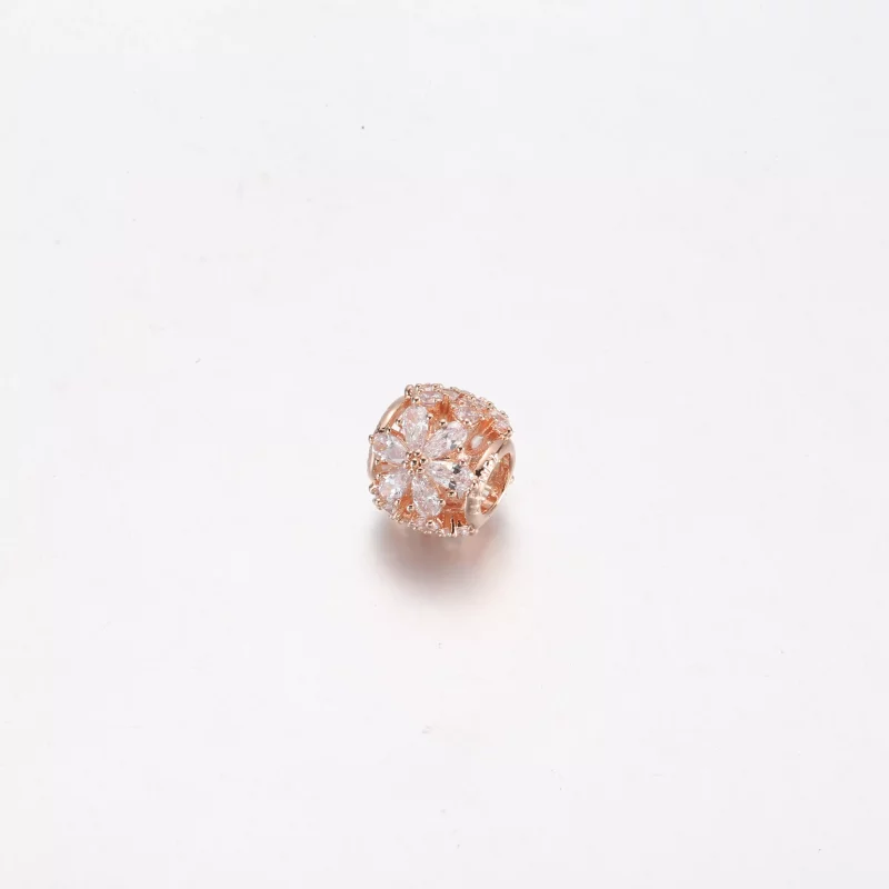 (imagen para) Charm redondo PANDORA Sparkling Herbario Cluster - 782383C01 - Ver 2