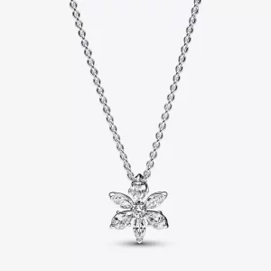 (imagen para) Collar colgante de PANDORA Sparkling Herbarium Cluster - 392387C01