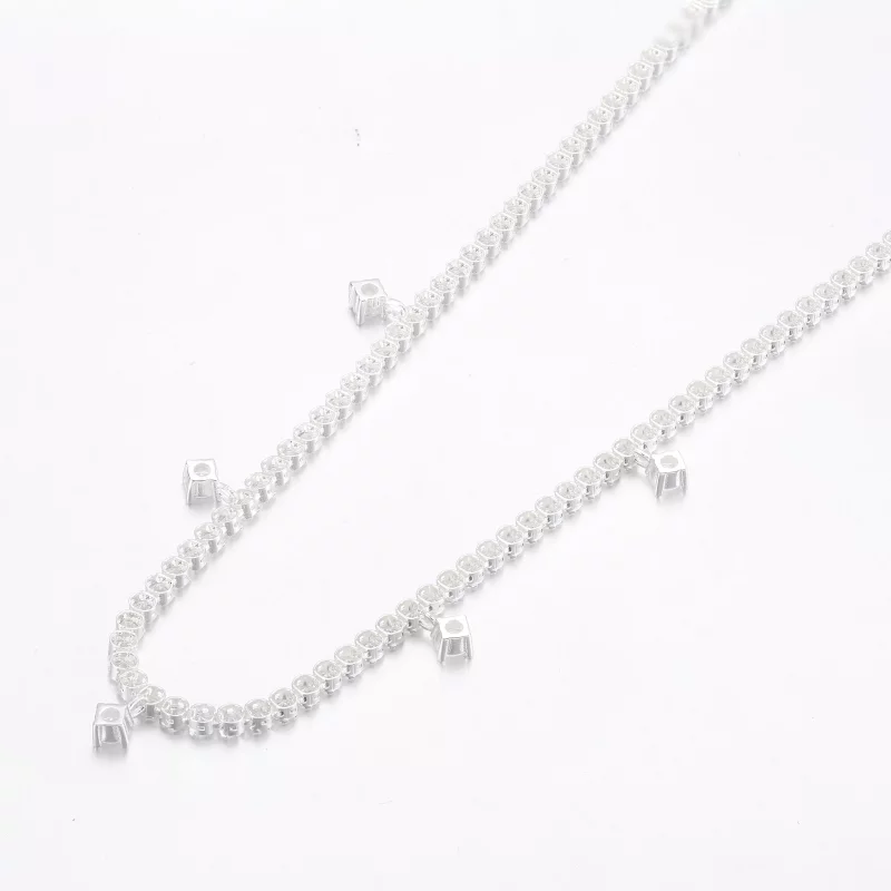 (imagen para) Collar PANDORA Sparkling Drop Collier - 392405C01 - Ver 3