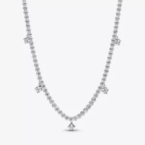 Collar PANDORA Sparkling Drop Collier - 392405C01 (imagen para) Collar PANDORA Sparkling Drop Collier - 392405C01