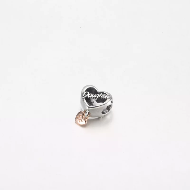 (imagen para) PANDORA Amor a ti Hija Encanto Corazón - 782327C00 - Ver 2