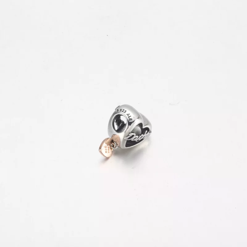 (imagen para) PANDORA Amor a ti Hija Encanto Corazón - 782327C00 - Ver 3