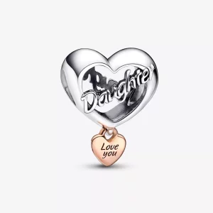 (imagen para) PANDORA Amor a ti Hija Encanto Corazón - 782327C00