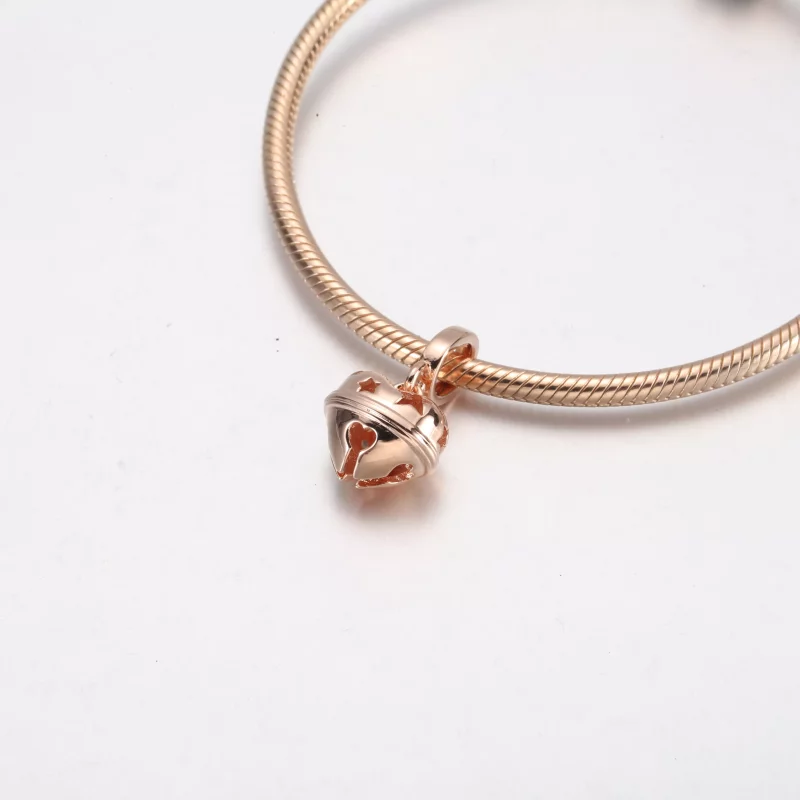 (imagen para) PANDORA Charm Colgante Festivo Campana - 782376C00 - Ver 4