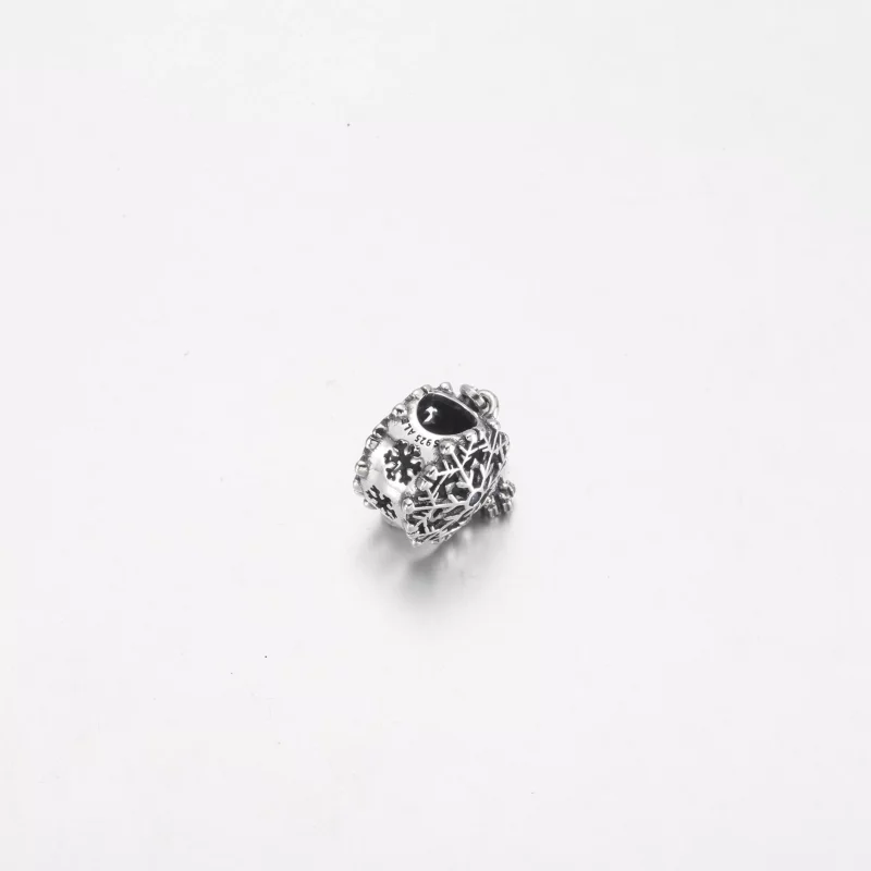 (imagen para) PANDORA Charm gota de copo de nieve helado - 792367C01 - Ver 4