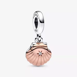 (imagen para) Pandora Club 2023 Colgante con Concha de Mar y Perla de Agua Dulce Tratada - 782449C01