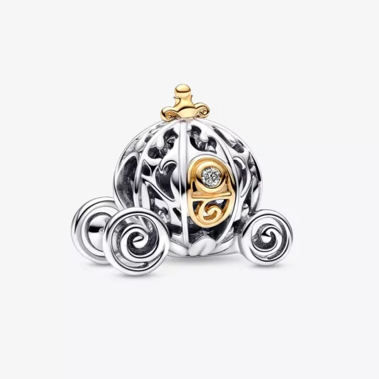 (imagen para) PANDORA Disney 100 Aniversario Encanto del Carruaje Encantado de Cenicienta - 792553C01