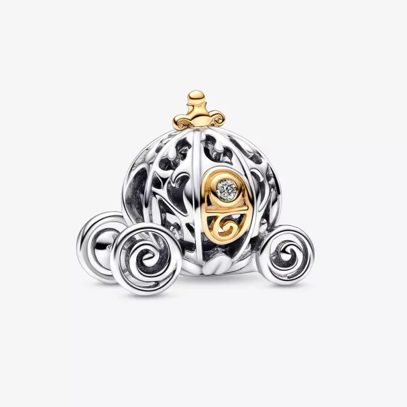 (imagen para) PANDORA Disney 100 Aniversario Encanto del Carruaje Encantado de Cenicienta - 792553C01