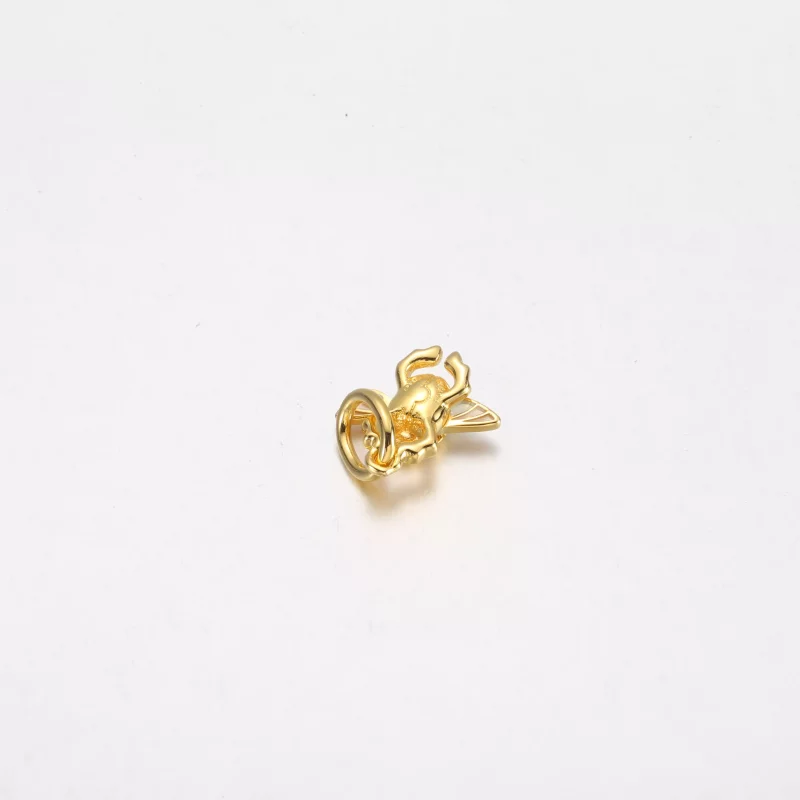 (imagen para) PANDORA Disney Aladdin Escarabajo de Escarabajo Colgante Charm - 762345C01 - Ver 3