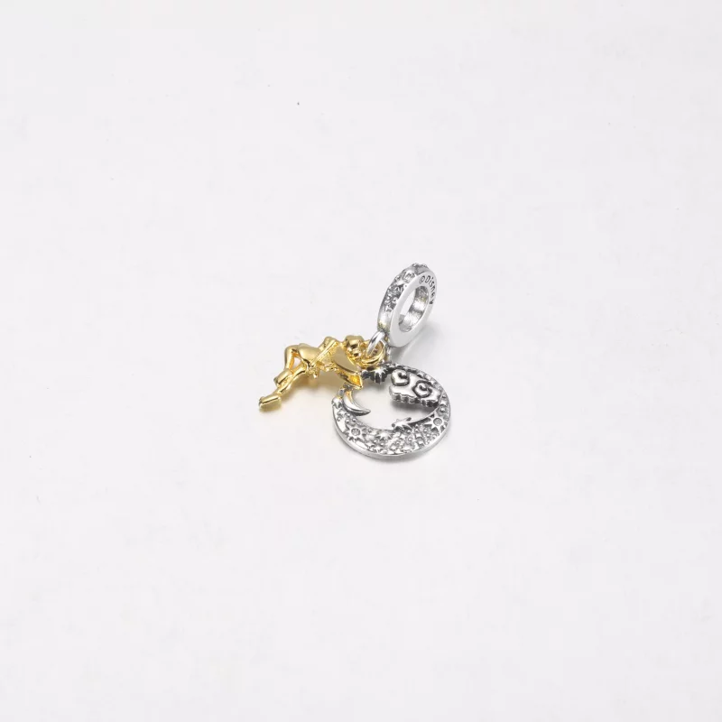 (imagen para) PANDORA Disney Campanilla Celestial Noche Colgante Charm - 762517C01 - Ver 2