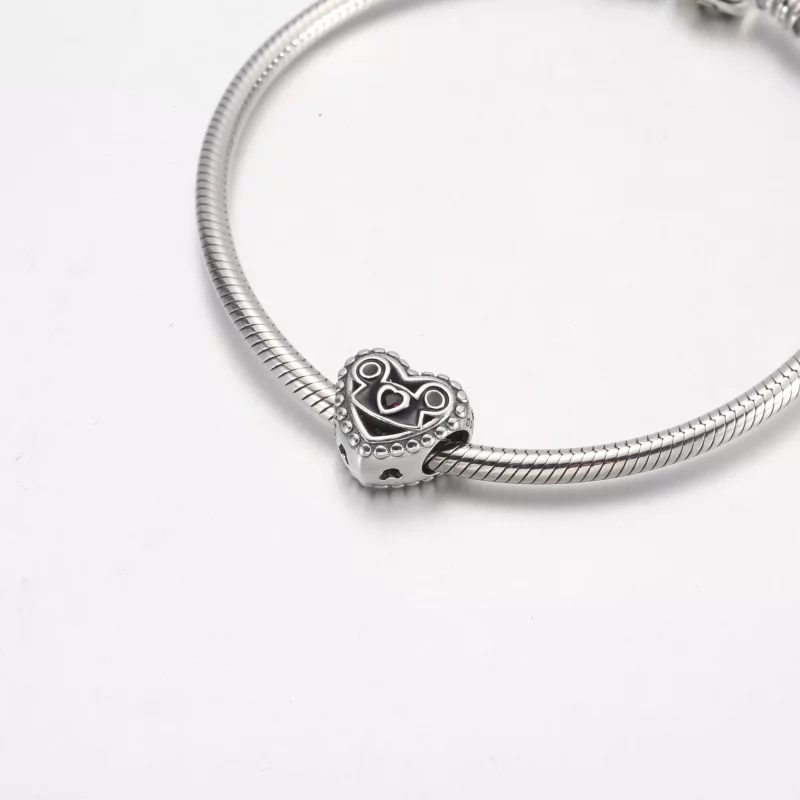 (imagen para) PANDORA Disney Parks Sombrero de Orejas de Mickey Mouse y Encanto de Castillo - - Ver 6