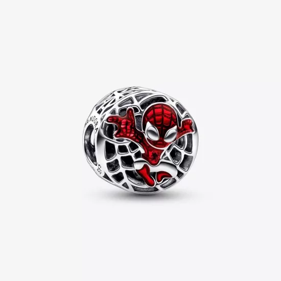 (imagen para) PANDORA Encanto de Ciudad en Ascenso de Spider-Man de Marvel - 792350C01