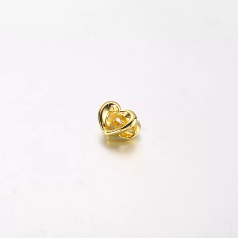 (imagen para) PANDORA Encanto de Corazón Radiante y Piedra Flotante - 762493C01 - Ver 3