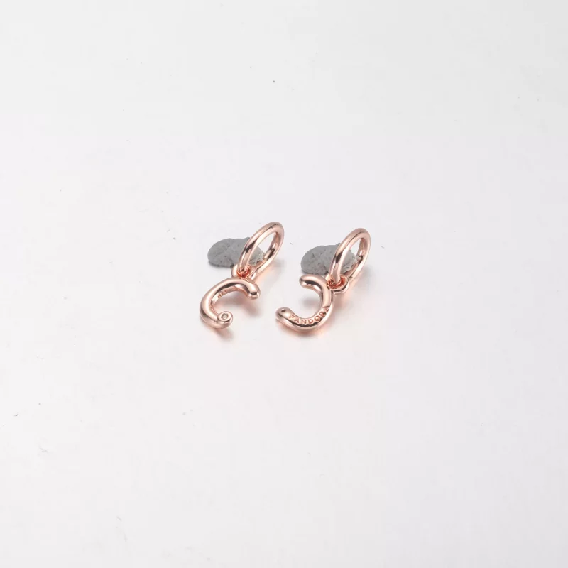 (imagen para) PANDORA Letra A Colgante con Guión Alfabeto - 782531C01 - Ver 8