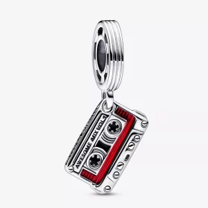 (imagen para) PANDORA Marvel Guardianes de la Galaxia Cassette Tape Dangle Charm - 792564C01