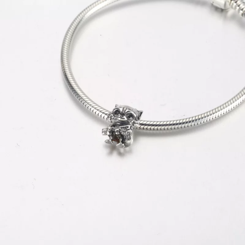 (imagen para) PANDORA Marvel Guardianes de la Galaxia Rocket Raccoon Charm - 792563C01 - Ver 5