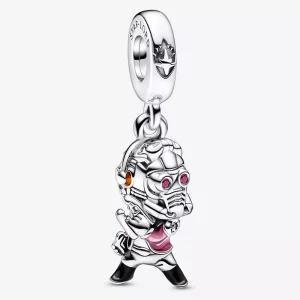 (imagen para) PANDORA Marvel Guardianes de la Galaxia Star-Lord Charm Colgante - 792562C01
