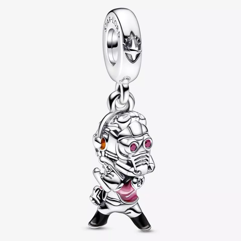 (imagen para) PANDORA Marvel Guardianes de la Galaxia Star-Lord Charm Colgante - 792562C01