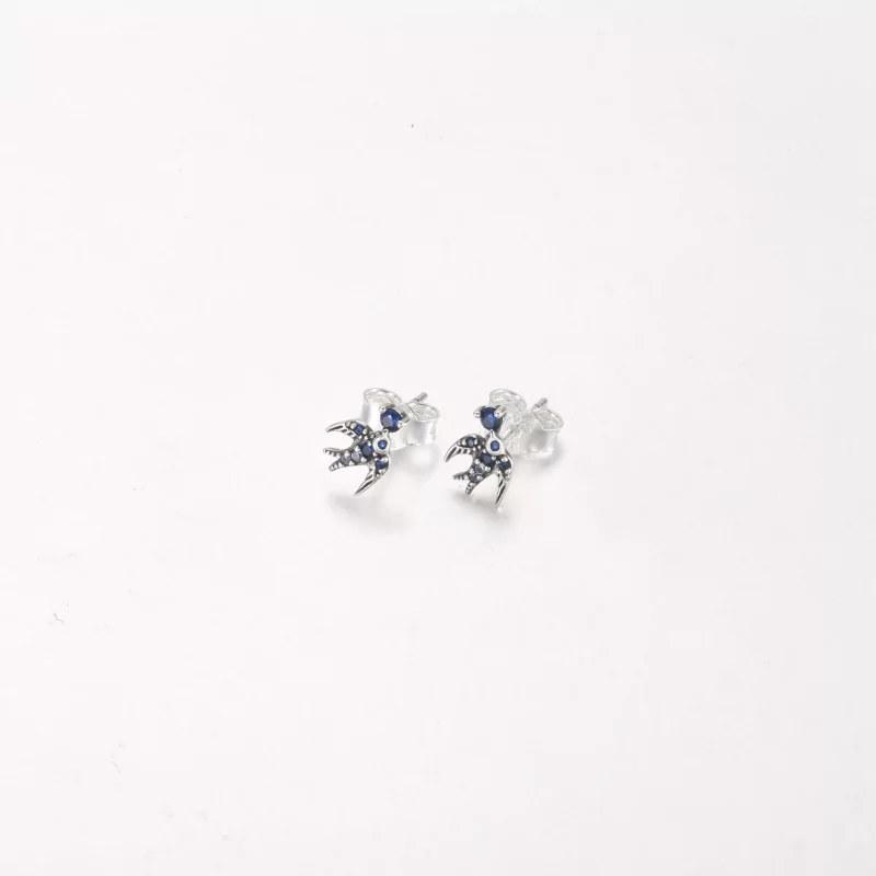 (imagen para) Pendientes de Estudio PANDORA Sparkling Swallow - 292568C01 - Ver 2
