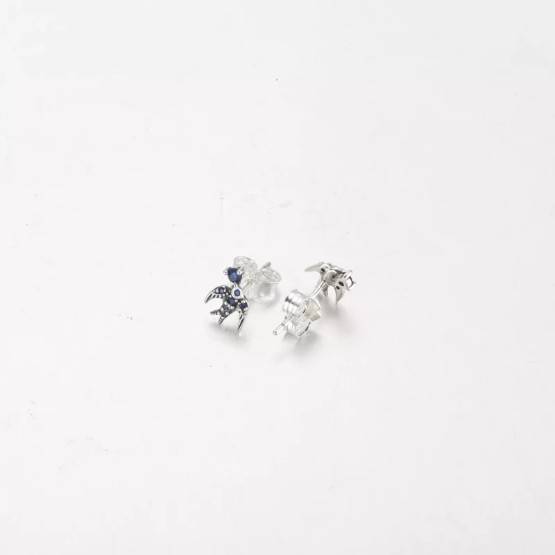 (imagen para) Pendientes de Estudio PANDORA Sparkling Swallow - 292568C01 - Ver 4