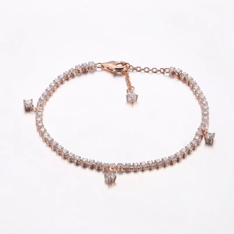 (imagen para) Pulsera de tenis PANDORA Sparkling Drops - 582401C01 - Ver 2