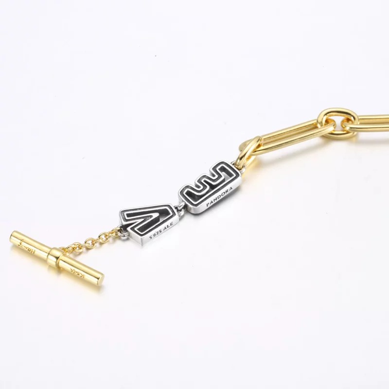 (imagen para) Pulsera Keith Haring x Pandora Two-tone Love Links - 562223C01 - Ver 3