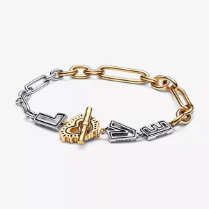(imagen para) Pulsera Keith Haring x Pandora Two-tone Love Links - 562223C01