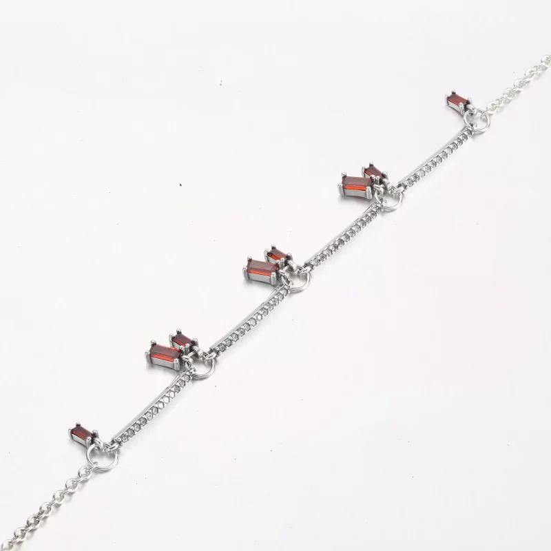 (imagen para) Pulsera PANDORA Firecracker Pavé Bars - 592537C01 - Ver 3