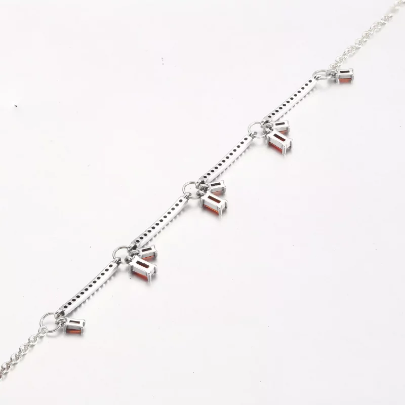 (imagen para) Pulsera PANDORA Firecracker Pavé Bars - 592537C01 - Ver 4