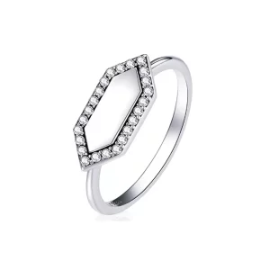 Anillo brillante de estilo Pandora - SCR701 (imagen para) Anillo brillante de estilo Pandora - SCR701