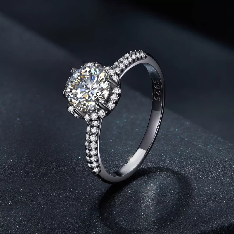 (imagen para) Anillo de Estilo Pandora Clásico Elegancia - MSR017 - Ver 2