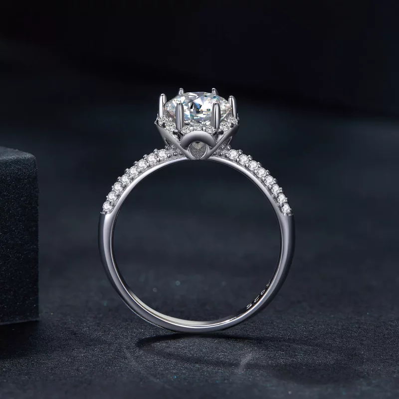 (imagen para) Anillo de Estilo Pandora Clásico Elegancia - MSR017 - Ver 3