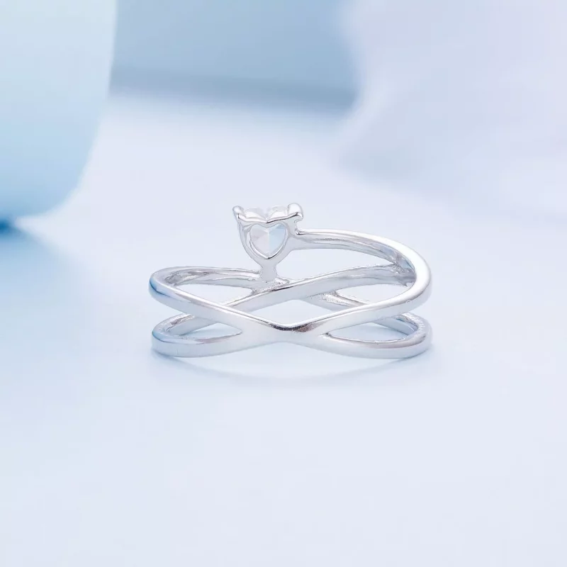 (imagen para) Anillo de triple banda estilo Pandora - BSR336 - Ver 4