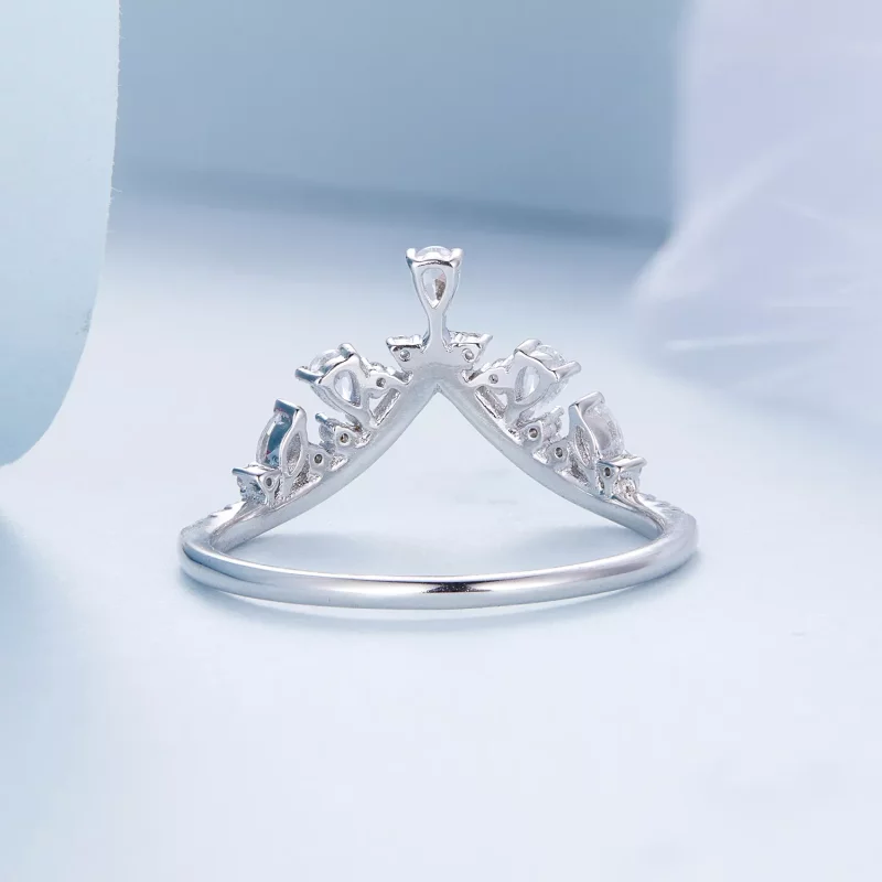 (imagen para) Anillo estilo Pandora con corona - BSR296 - Ver 5