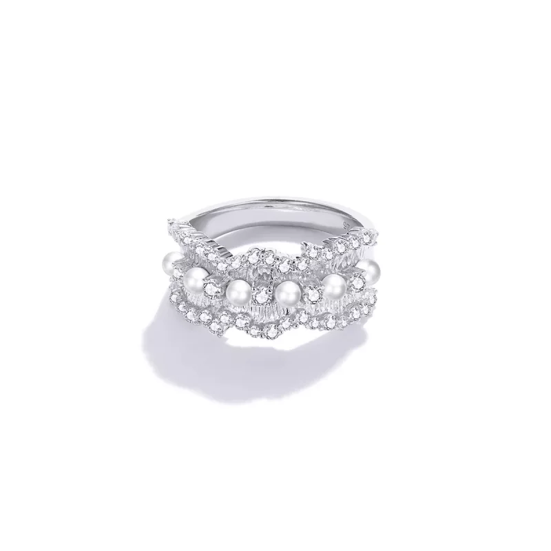 (imagen para) Anillo estilo Pandora de princesa - BSR187 - Ver 7