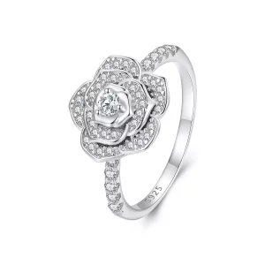 Anillo estilo Pandora en tono rosa - BSR449 (imagen para) Anillo estilo Pandora en tono rosa - BSR449