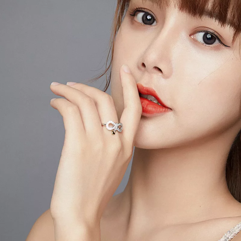 (imagen para) Anillo estilo Pandora infinito - SCR676 - Ver 5