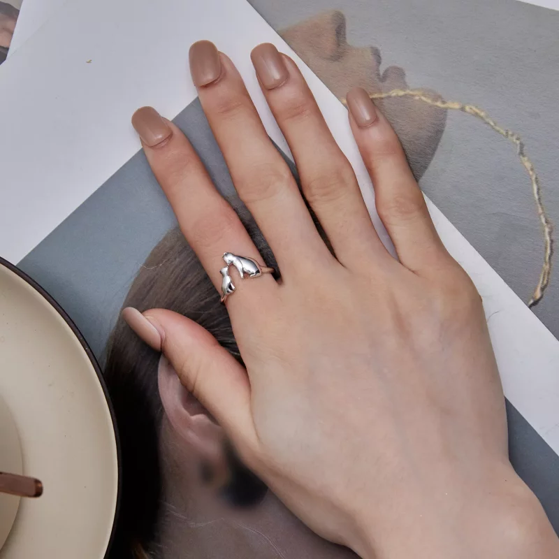 (imagen para) Anillo estilo Pandora para mamá - SCR915 - Ver 6