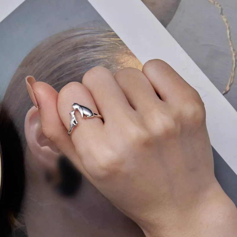 (imagen para) Anillo estilo Pandora para mamá - SCR915 - Ver 7