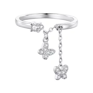 (imagen para) Anillos ajustables de estilo Pandora - BSR349