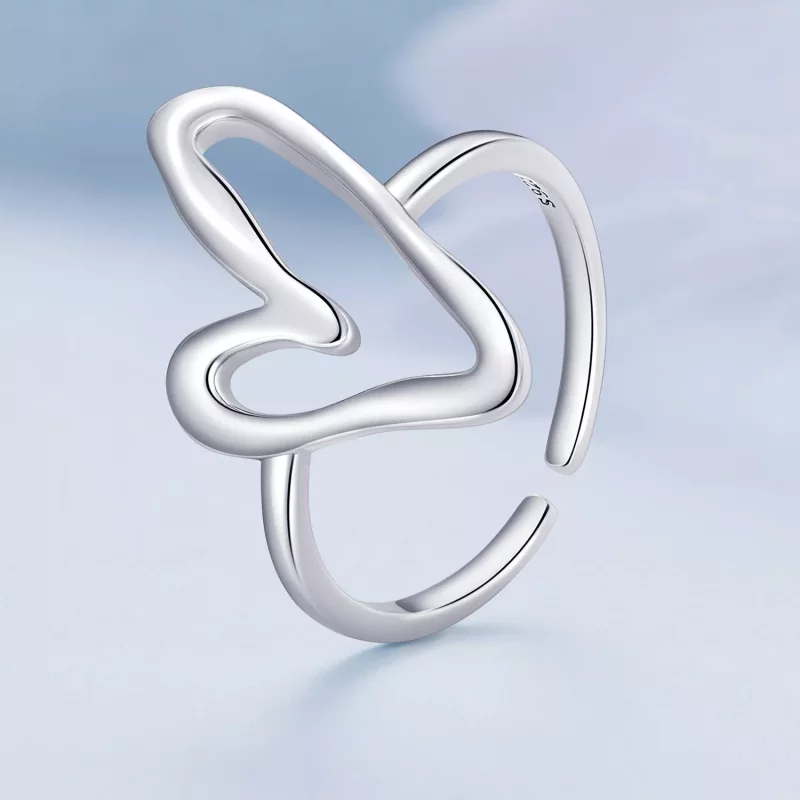 (imagen para) Anillos de estilo Pandora económicos - BSR400 - Ver 2