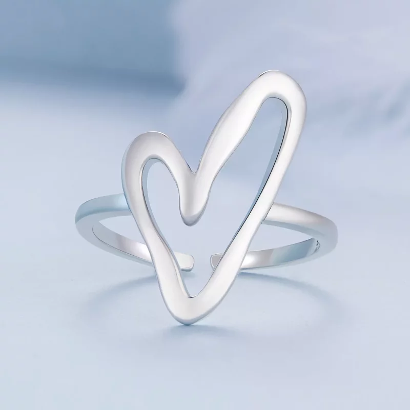 (imagen para) Anillos de estilo Pandora económicos - BSR400 - Ver 3
