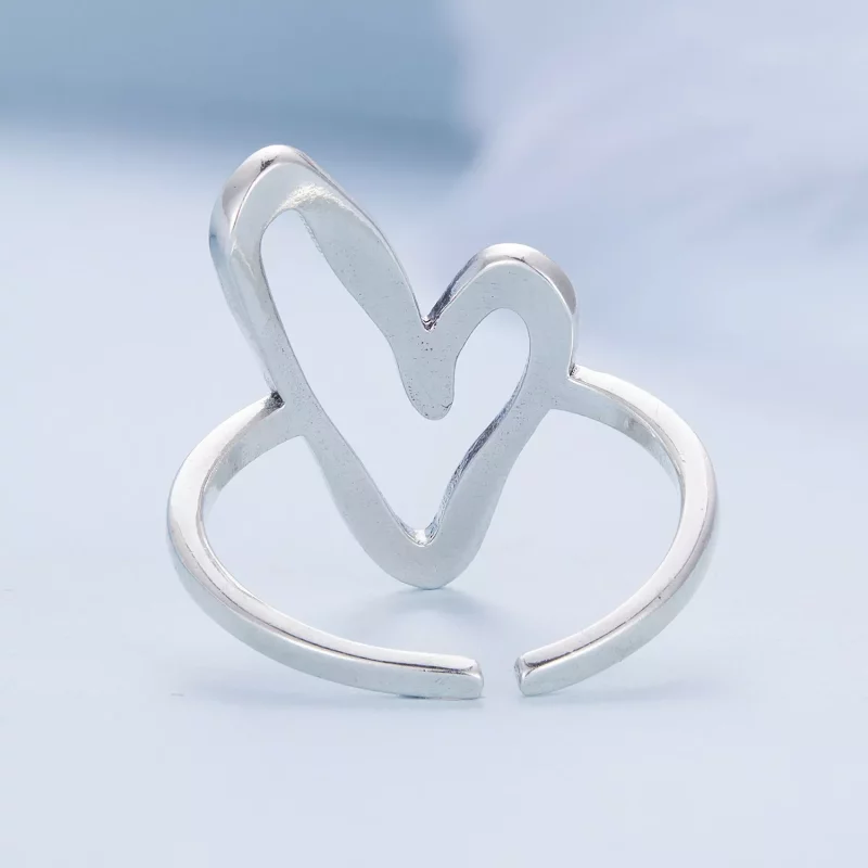 (imagen para) Anillos de estilo Pandora económicos - BSR400 - Ver 4