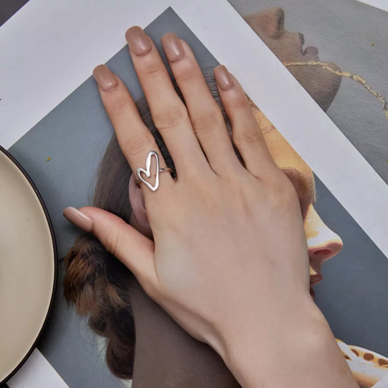(imagen para) Anillos de estilo Pandora económicos - BSR400 - Ver 5