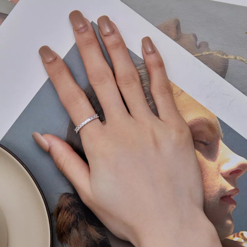 (imagen para) Anillos de estilo Pandora para damas - BSR408 - Ver 6